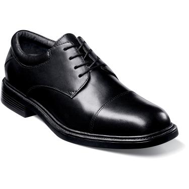Maxwell Cap Toe Oxford Nunn Bush Men's Maxwell Cap Toe Leather Casual Oxford