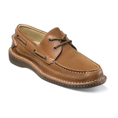 Squall Moc Toe Boat Shoe Nunn Bush Men's Squall Moc Toe Leather Dress Casual 2-Eye Boat Shoe