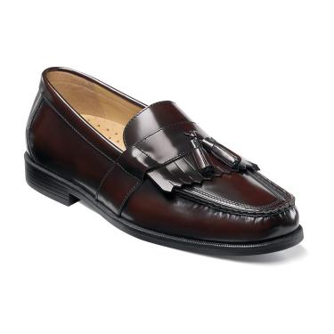 Keaton Tasseled Moc Toe Nunn Bush Men's Keaton Moc Toe Tassel Leather Dress Slip On