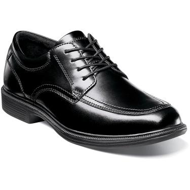 Bourbon Street Moc Toe Lace Up Nunn Bush Men's Bourbon St. Moc Toe Leather Casual Oxford