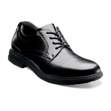 Sherman Plain Toe Oxford sherman shermann shermen plaintoe plaintoes plain-toe dual-comfort dualcomfort dual comfort comfortable memory foam memory-foam ox Nunn Bush Men's Plain Toe Easycare Work Oxford
