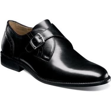 Sabre Plain Toe Monk Strap