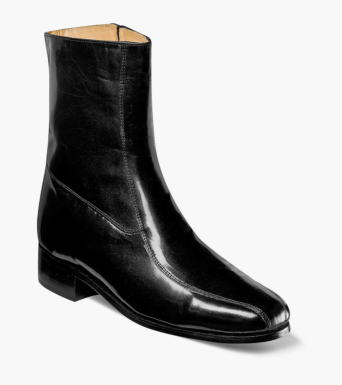 Bristol Bicycle Toe Leather Dress Boot