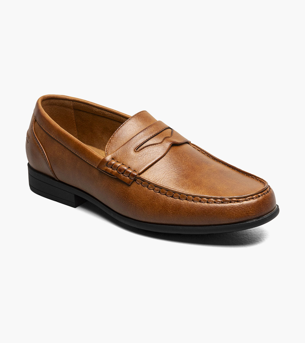 Caffrey Moc Toe Penny Loafer Men s Dress Shoes Nunnbush