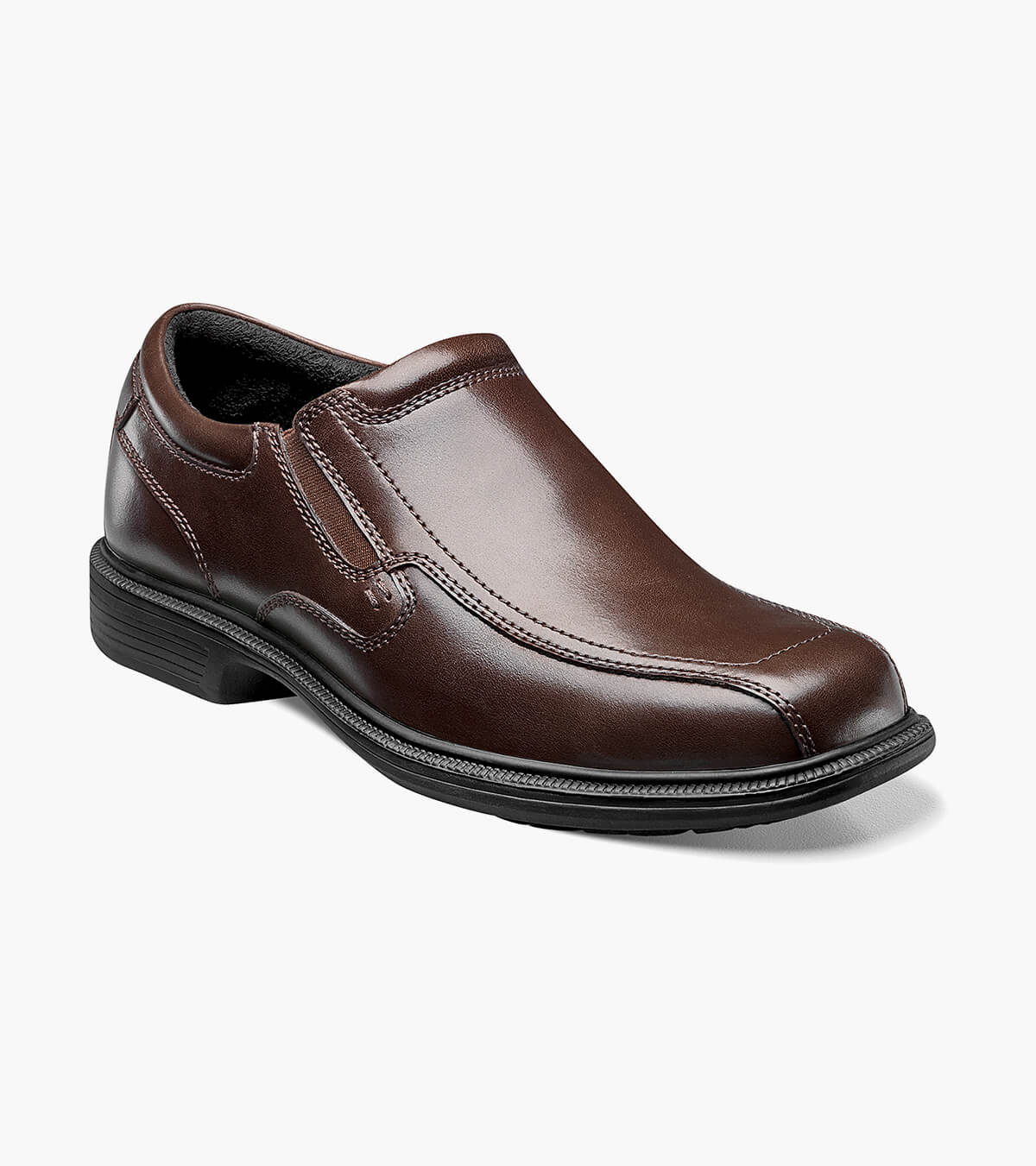 Bleeker Street Bike Toe Slip On Men’s Dress Shoes | Nunnbush.com