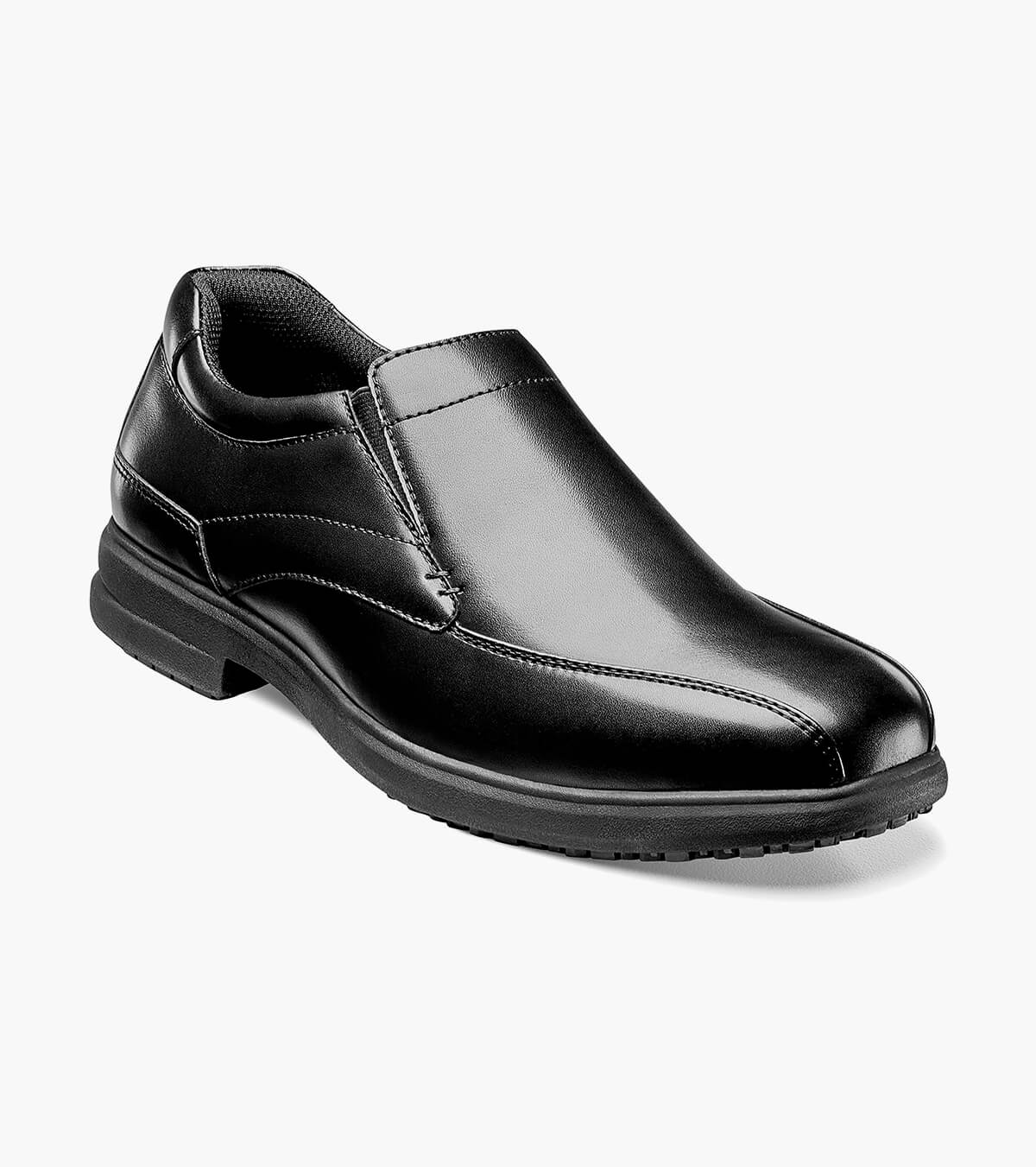 Nunn Bush Shoes Sanford Bike Toe Loafer Black Size 11