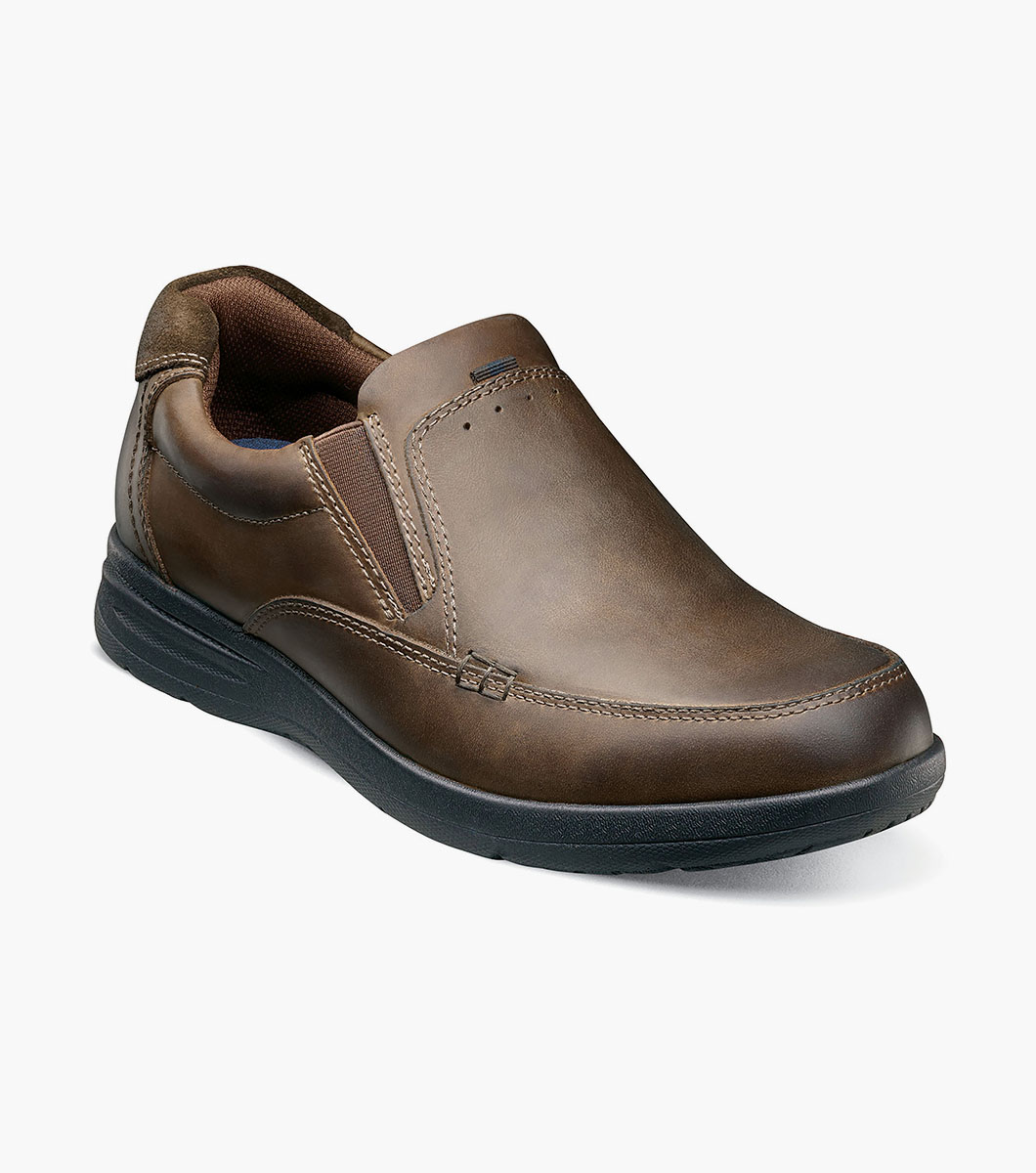 nunn bush men's slip on shoes