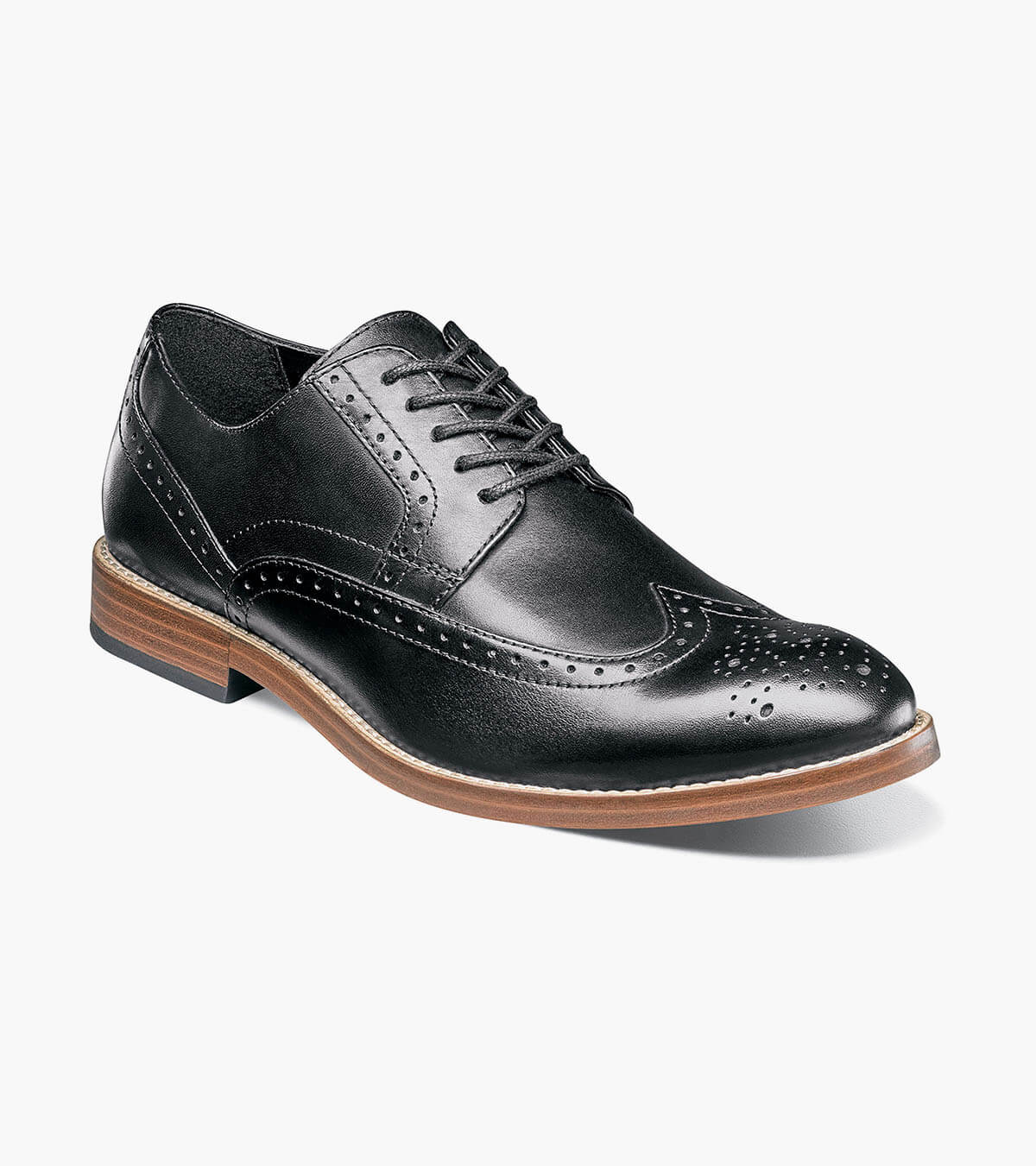 Black Wingtip Oxford | Nunn Bush Middleton