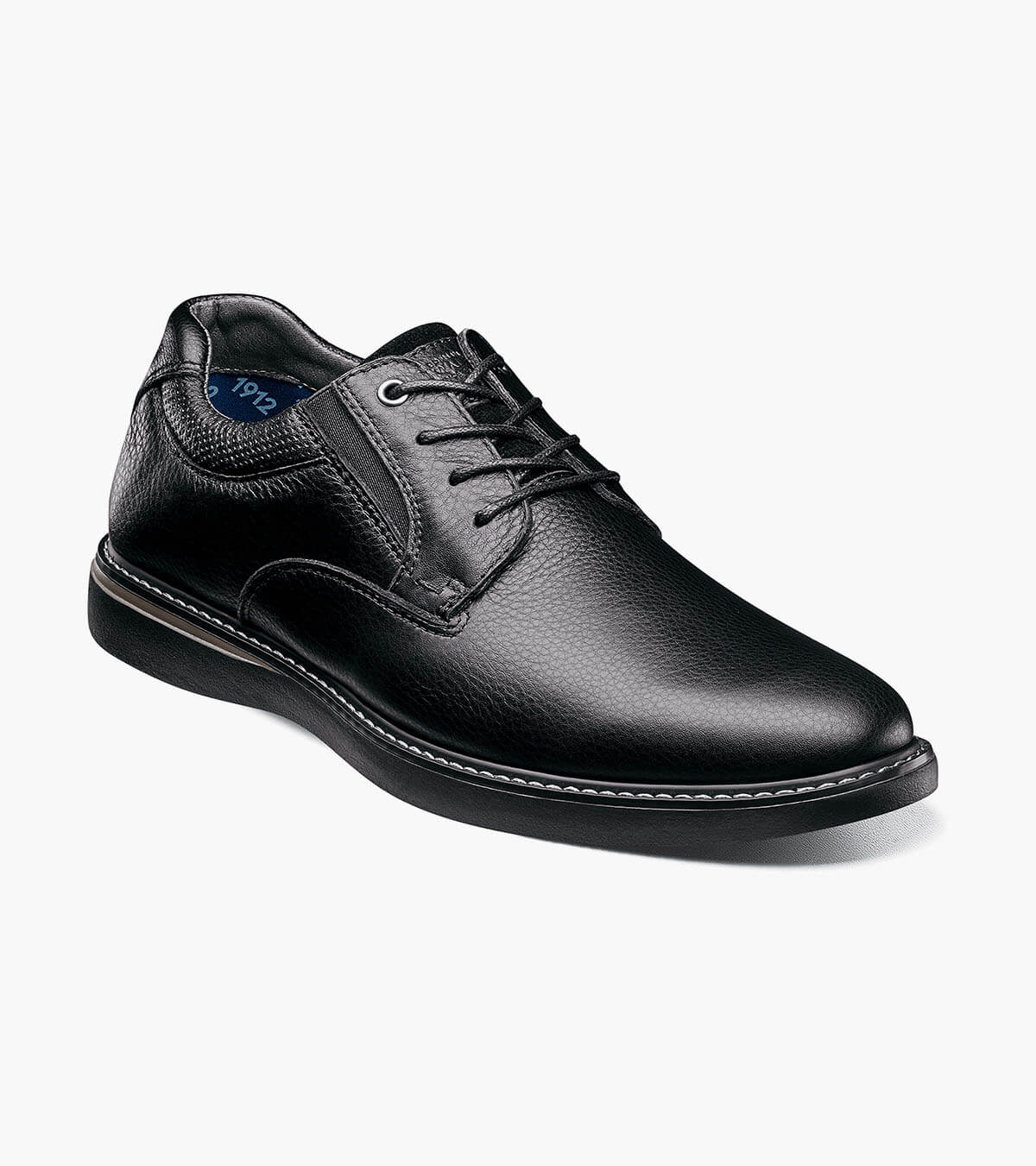 Nunn Bush Shoes Bayridge Plain Toe Oxford Black Size 13