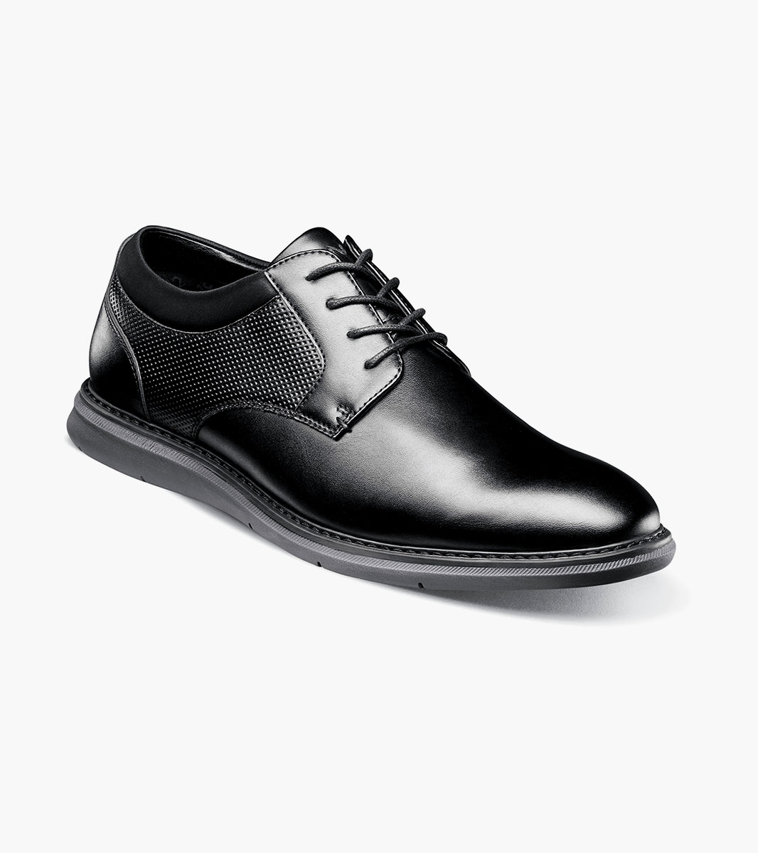 Nunn Bush Shoes Chase Plain Toe Oxford Black Size 7