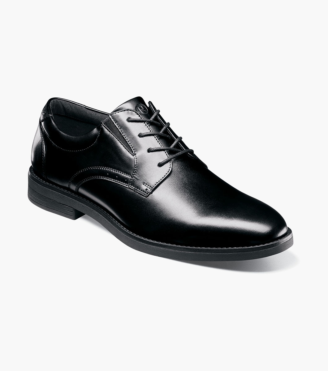 Fitz Flex in Black Smooth, Front View