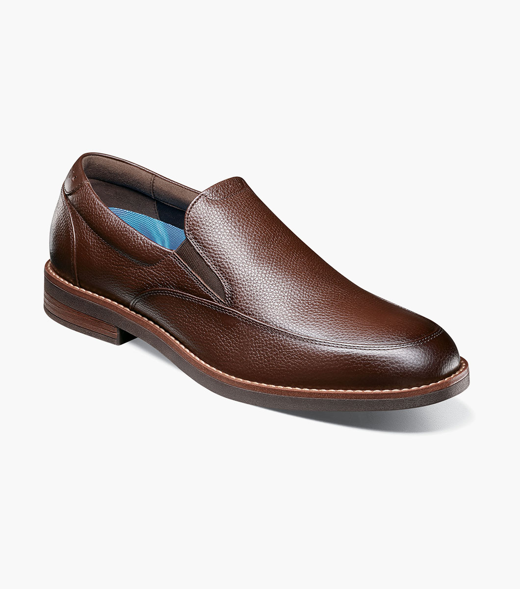 Fitz Flex in Brown Tumbled, Front View