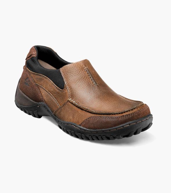 Nunn Bush Men's Portage Moc Toe Leather 