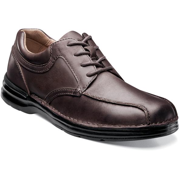 Princeton Nunn Bush Men's Princeton Bicycle Toe Leather Dress Casual Oxford