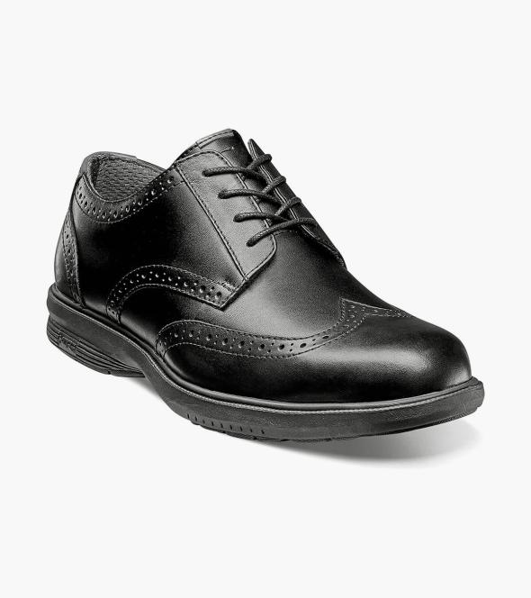 non slip wingtip shoes