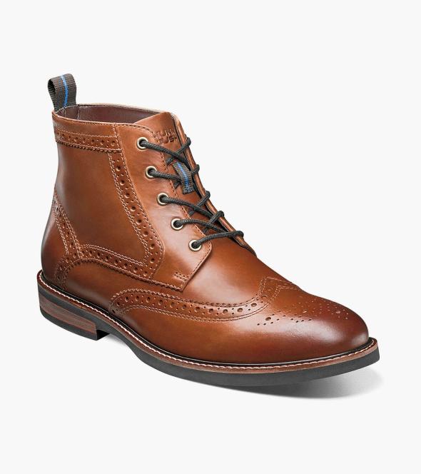 Odell Wingtip Boot Men’s Dress Shoes | Nunnbush.com