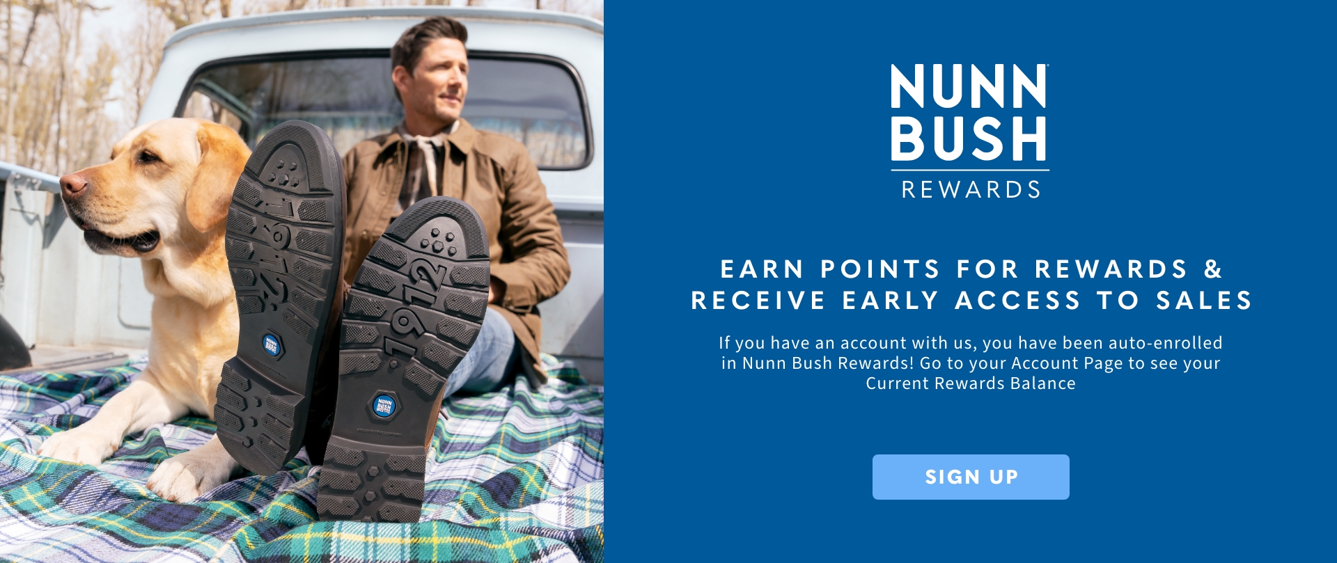 Earn points for rewards & receive early access to sales!