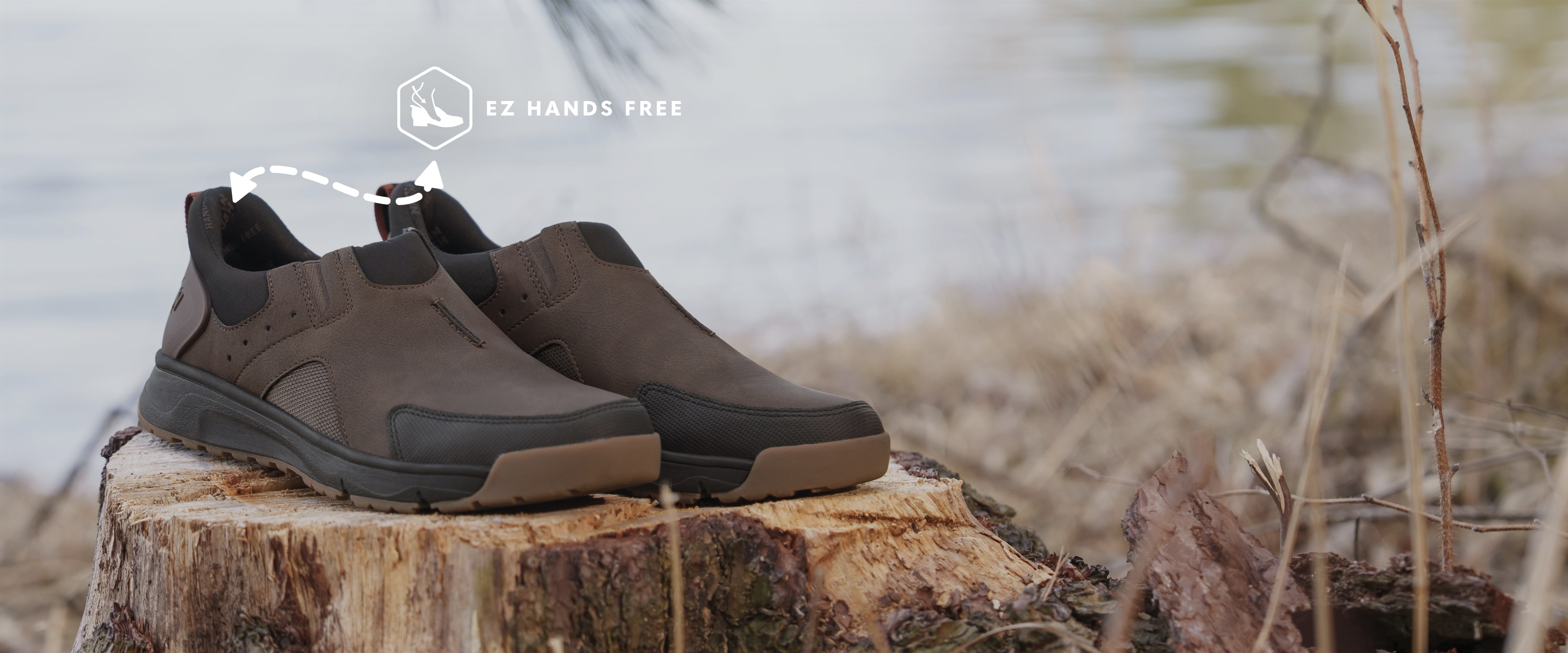 Shop Nunn Bush new arrivals featuring the Sedona EZ on a tree stump.