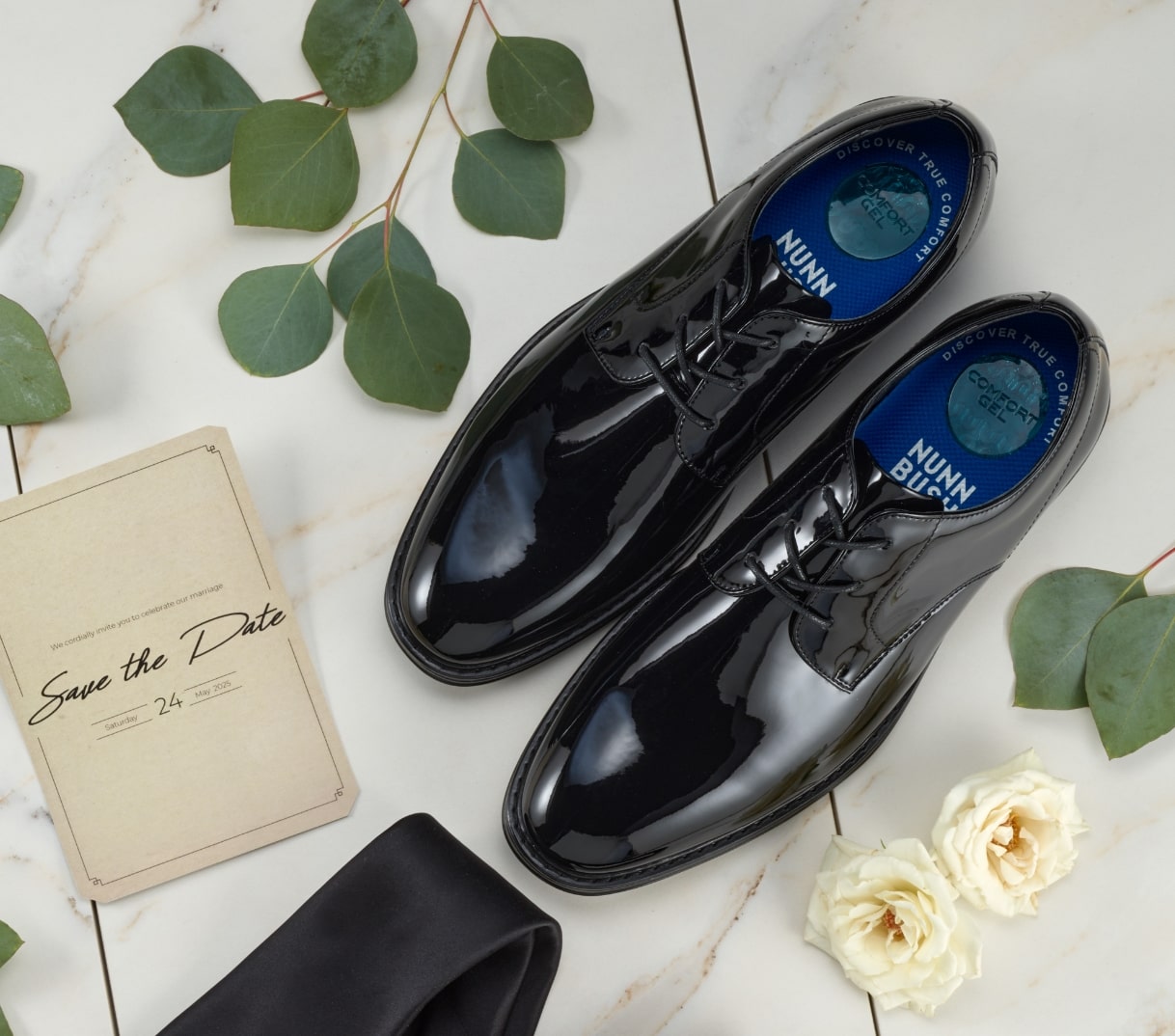 Shop Nunn Bush's Wedding Picks featuring the Centro Formal Flex oxford.