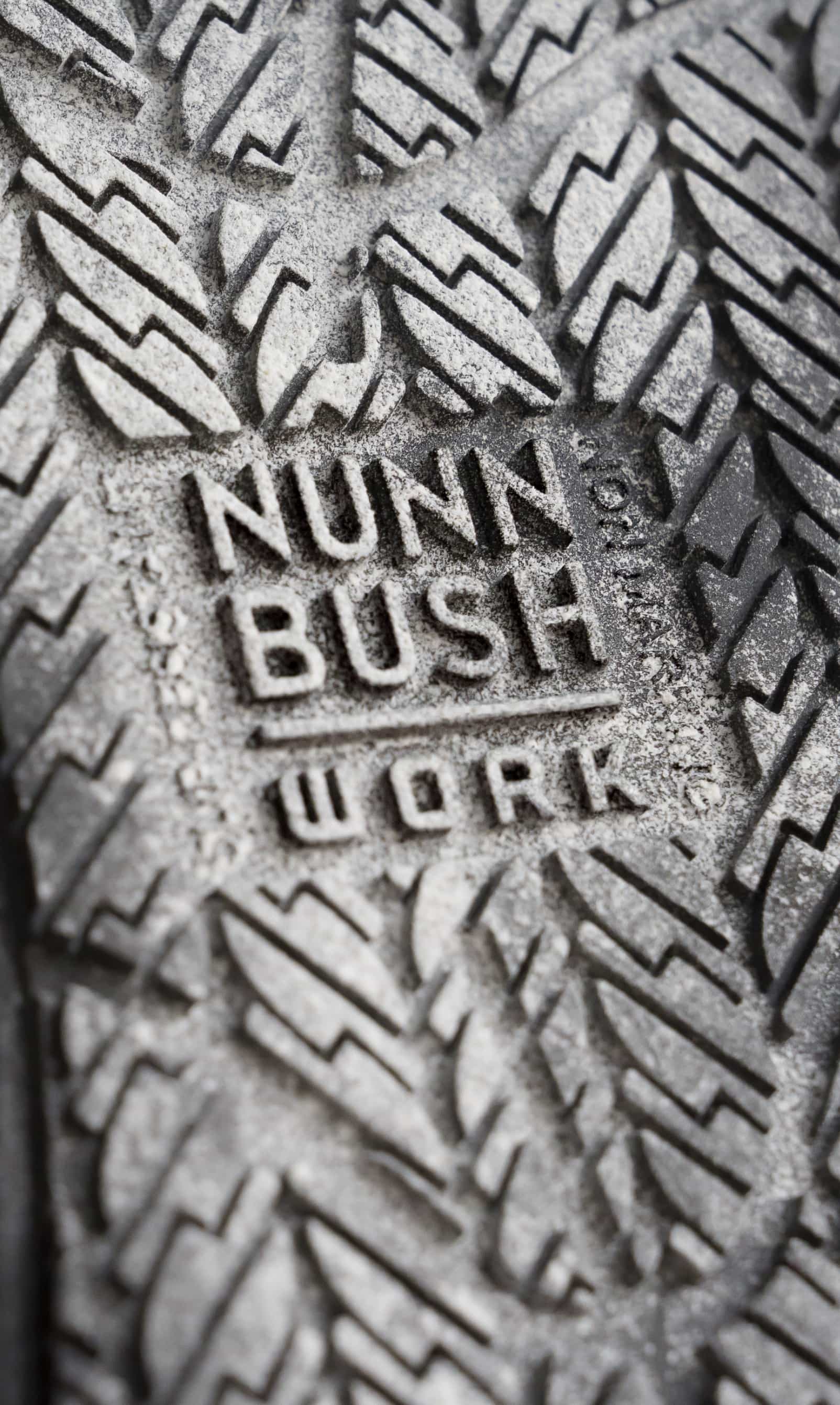 Work Shoes category. Nunn Bush Work. When you're on the job, the last thing you want to worry about is your shoes. Stylish and durable with features like water-resistant uppers, enhanced cushioning for all-day comfort and non-marking, slip resistant soles, the shoes of the Nunn Bush Work collection are designed to work as hard as you do.