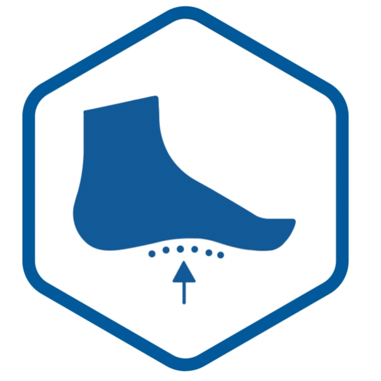 Arch Tech - Ergonomically engineered arch support for foot health & comfort.