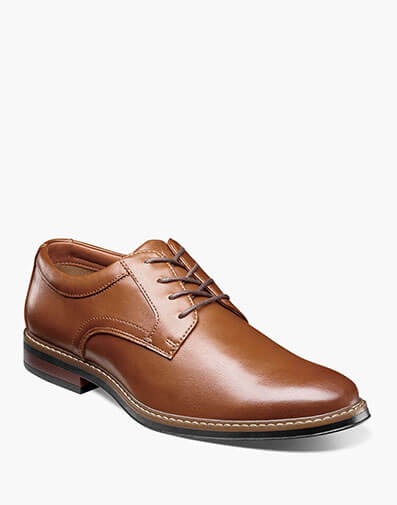 Carmelo Plain Toe Oxford in Cognac for $85.00