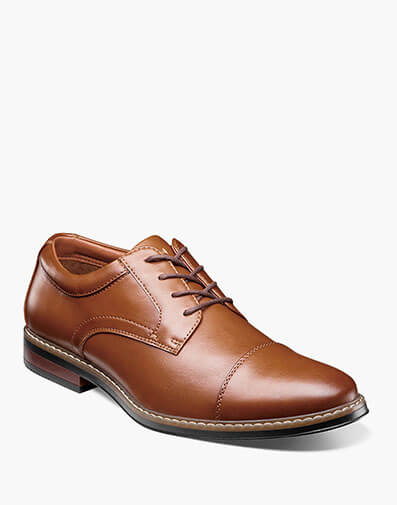 Carmelo Cap Toe Oxford Cognac
