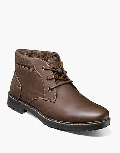 Delton Plain Toe Chukka Boot in Brown for $95.00