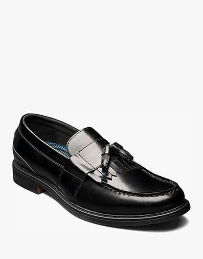 Keaton Moc Toe Tassel Slip On in Black Multi for $69.95