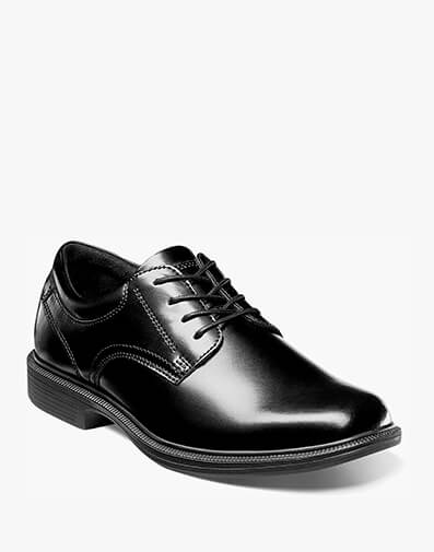 Baker Street Plain Toe Oxford in Black for $69.95