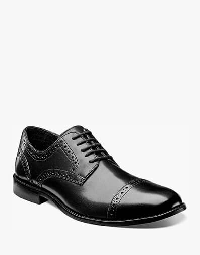 Norcross Cap Toe Oxford in Black for $79.95