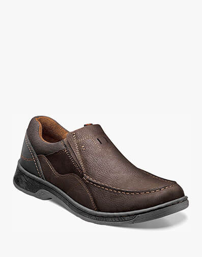 Brookston Moc Toe Slip On  in Brown for $18.90