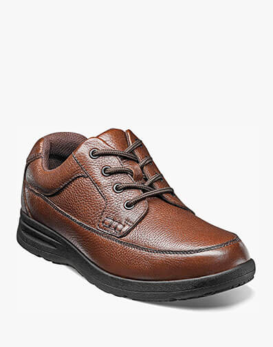 Cam Moc Toe Oxford  in Cognac Tumbled for $74.95