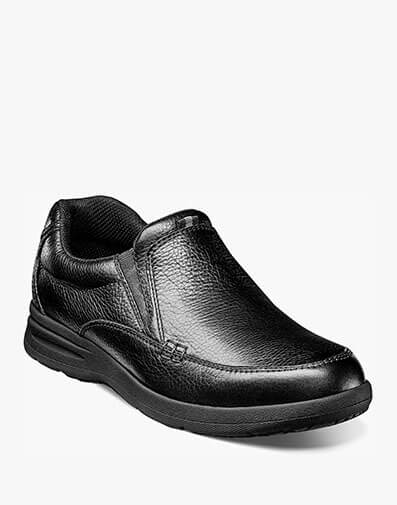 Cam Moc Toe Slip On Black Tumbled