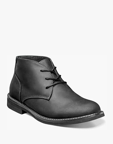 Lancaster Plain Toe Chukka Boot in Black for $64.90