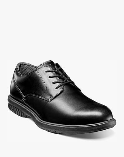 Marvin Street Plain Toe Oxford in Black for $74.95