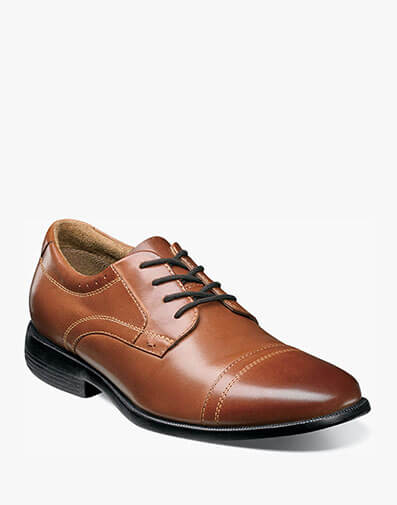 Dixon Cap Toe Oxford in Cognac for $59.90