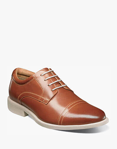 Dixon Cap Toe Oxford in Cognac Multi for $59.90