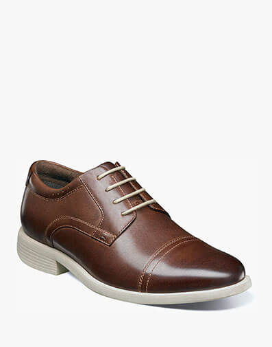 Dixon Cap Toe Oxford in Brown Multi for $59.90