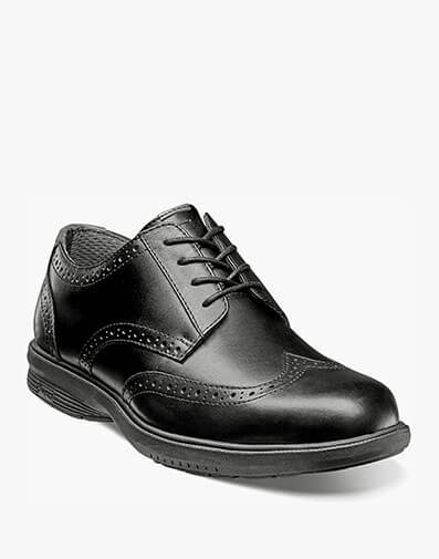 Maclin Street Wingtip Oxford in Black for $59.90