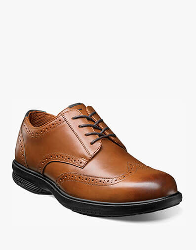 Maclin Street Wingtip Oxford in Tan for $59.90