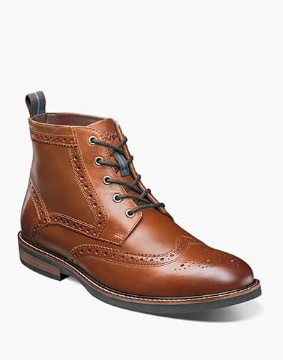 Odell Wingtip Boot in Tan Crazy Horse for $69.90