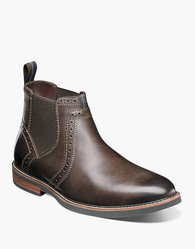 Otis Plain Toe Chelsea Boot in Brown CH for $69.90
