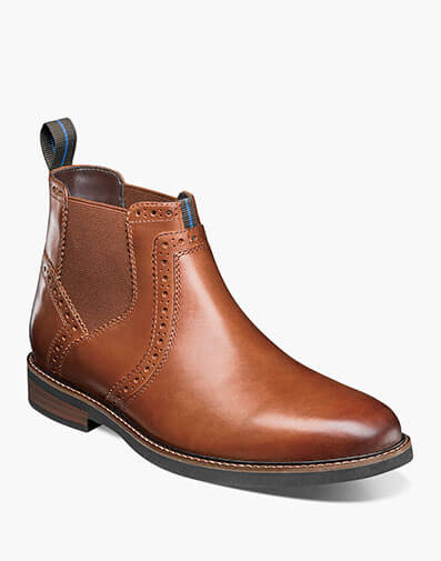 Otis Plain Toe Chelsea Boot in Tan Crazy Horse for $69.90