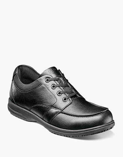 no slip black work shoes