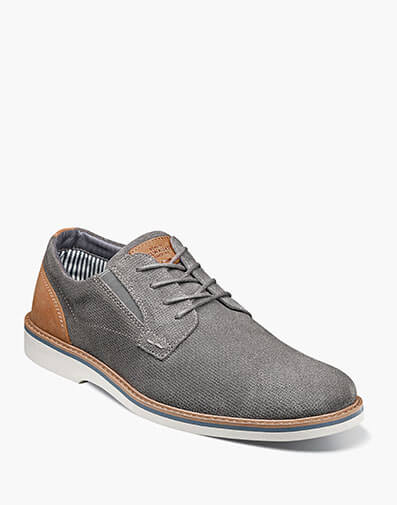 Barklay Plain Toe Oxford in Gray for $29.90