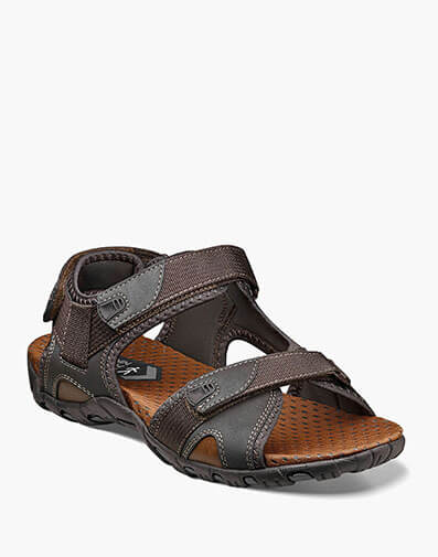 Rio Bravo Three Strap River Sandal in Brown for $49.95
