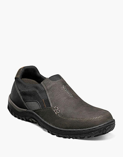 Quest Moc Toe Slip On in Charcoal for $69.95