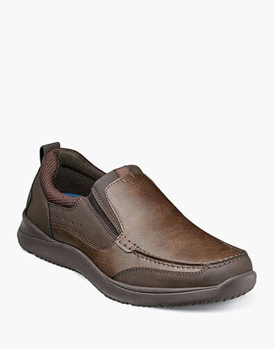 Conway Moc Toe Slip On in Dark Brown for $39.90