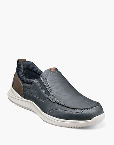 Conway Moc Toe Slip On in Navy for $49.95